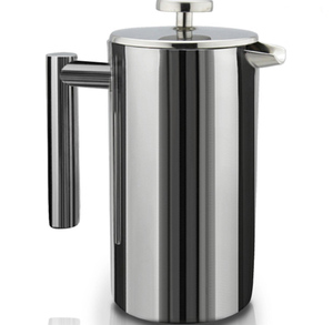 Cafetière thermos moderne à double paroi en acier inoxydable de haute qualité pour les vacances en camping-Design rustique classique - Product Image 1