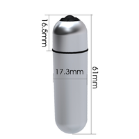Odeco 2026 Bestseller Erwachsenen-Sexspielzeug Geräuschloser AAA-Batterie-Bullet-Dildo G-Punkt-Vibrator Sexspielzeug