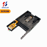 Módulo Lector de Tarjetas Inteligentes para Kioscos de Venta de Boletos Móviles, Interfaz USB/RS232, Instalación Plug-and-Play, ISO7816/EMV, CE/FCC