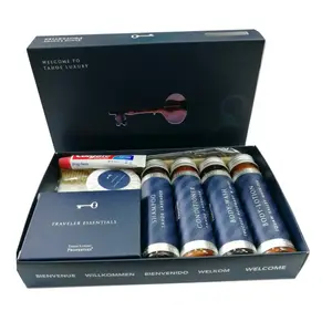 Ensemble de produits de toilette pour hôtel Airbnb, cadeau de voyage - Product Image 1