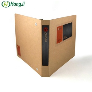Custom 6 <strong>Ring</strong> <strong>Binder</strong>/<strong>4</strong> /2 <strong>Ring</strong> <strong>Binder</strong>/A5 / A4 Kraft <strong>Ring</strong> <strong>Binder</strong> - Product Image 4
