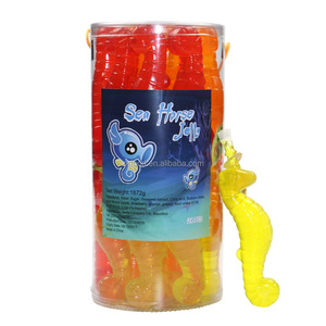 Gelatina de sabor afrutado en forma de caballito de mar, bebida en frasco - Product Image 2