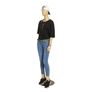 Mode <span class=keywords><strong>femme</strong></span> <span class=keywords><strong>nue</strong></span> Mannequin complet du corps abstrait tête d'oeuf dame modèle Mannequin - Product Image 3