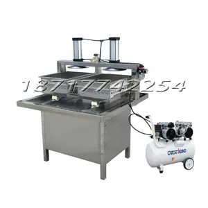 automatic stainless steel double box tofu press machine/bean curd making equipment