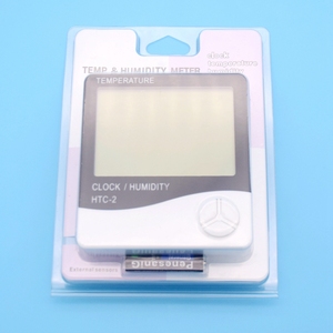 เครื่องวัดอุณหภูมิและความชื้นดิจิตอลคุณภาพสูงจากโรงงานพร้อมจอ LCD ขนาดใหญ่ วัสดุพลาสติก รุ่น <span class=keywords><strong>HT</strong></span> C-2 - Product Image 6