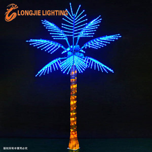 All'aperto Luci Led Albero di Cocco Tempo di Illuminazione di Festa Ornamento