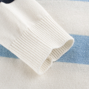 <span class=keywords><strong>Pull</strong></span> à rayures pour garçons, chandail 100% en coton, pour enfants, vente en gros, automne, - Product Image 5