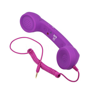 Retro Ajustable Tono de Teléfono Receptor de Micrófono de los Auriculares Auriculares <span class=keywords><strong>Para</strong></span> El Teléfono <span class=keywords><strong>Celular</strong></span> - Product Image 5