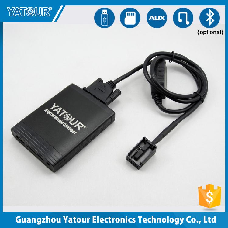 Aux MP3/SD/USB Adapter for Peugeot/Citroen Clarion Radio CD
