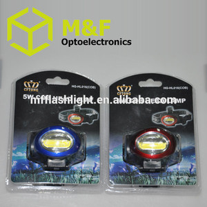 Lampu depan LED daya tinggi ringan dioperasikan baterai <span class=keywords><strong>3AAA</strong></span>