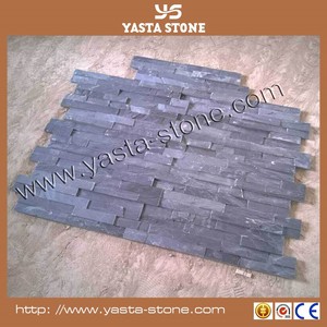 Support de factice en <span class=keywords><strong>pierre</strong></span> naturelle, panneau mural en ardoise noire, nouveauté - Product Image 1