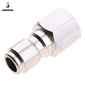 <span class=keywords><strong>Accessori</strong></span> <span class=keywords><strong>per</strong></span> lavaggio <span class=keywords><strong>auto</strong></span> ad alta pressione SS G1/4 "femmina in acciaio inox a spina rapida connettore a sgancio rapido - Product Image 4