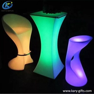 أثاث تجاري قابلة للشحن توهج عمود إضاءة Led أثاث نادي ليلي Led - Product Image 6
