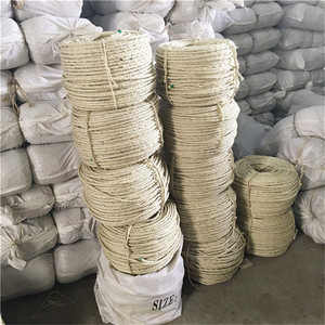 ابيض ابيض البرمة حبل القنب الطبيعي الحبل الحبال السيزال - Product Image 2