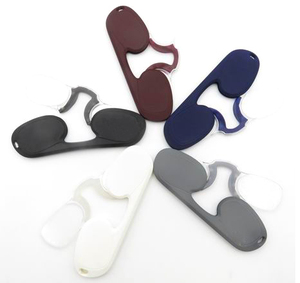 Clip Nez Reposant Lunettes <span class=keywords><strong>de</strong></span> Lecture Rectangulaire Porte-clés Porte-Monnaie Mini Lecteur - Product Image 4