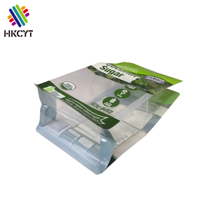 ถุงบรรจุอาหารลามิเนตใสมีซิปล็อกด้านล่างเกรดอาหารเกรดอาหารสำหรับใส่ข้าวน้ำตาลแป้งมันสำปะหลัง - Product Image 2