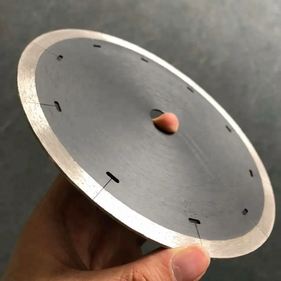 115 мм 4,5 дюймов алмазный пильный диск горячего пресса сплошное лезвие С Вырезанным лазером, аксессуары для электроинструмента строительные инструменты