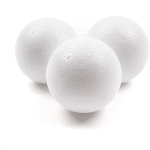 Petites boules artisanales <span class=keywords><strong>en</strong></span> <span class=keywords><strong>mousse</strong></span> blanche de 3 pouces pour projets d'art et d'artisanat, boules <span class=keywords><strong>en</strong></span> <span class=keywords><strong>mousse</strong></span> de polystyrène - Product Image 2
