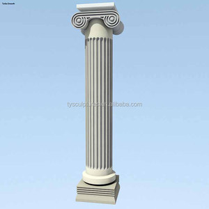 Large size outdoor paesaggio della decorazione stile Romano marmo <span class=keywords><strong>pietra</strong></span> colonne montanti per garden park decorazione piazza - Product Image 2
