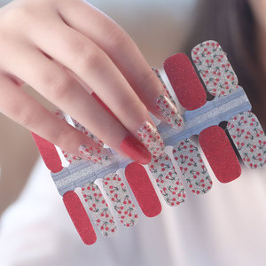 Bestes Design Langlebig Günstiger Preis Nail Art Wraps OEM/ODM Service Solid Nail Sticker Custom - Product Image 1