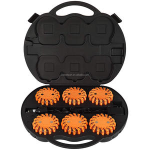 Hot 6 Gói LED Cảnh Báo An Toàn Pháo Sáng Disc <span class=keywords><strong>Lamp</strong></span> Kit Giao Thông Strobe Đèn Hiệu Ánh Sáng Đường Bộ An Toàn Cảnh Báo Đường Nguy Hiểm Cảnh Báo Ánh Sáng - Product Image 2