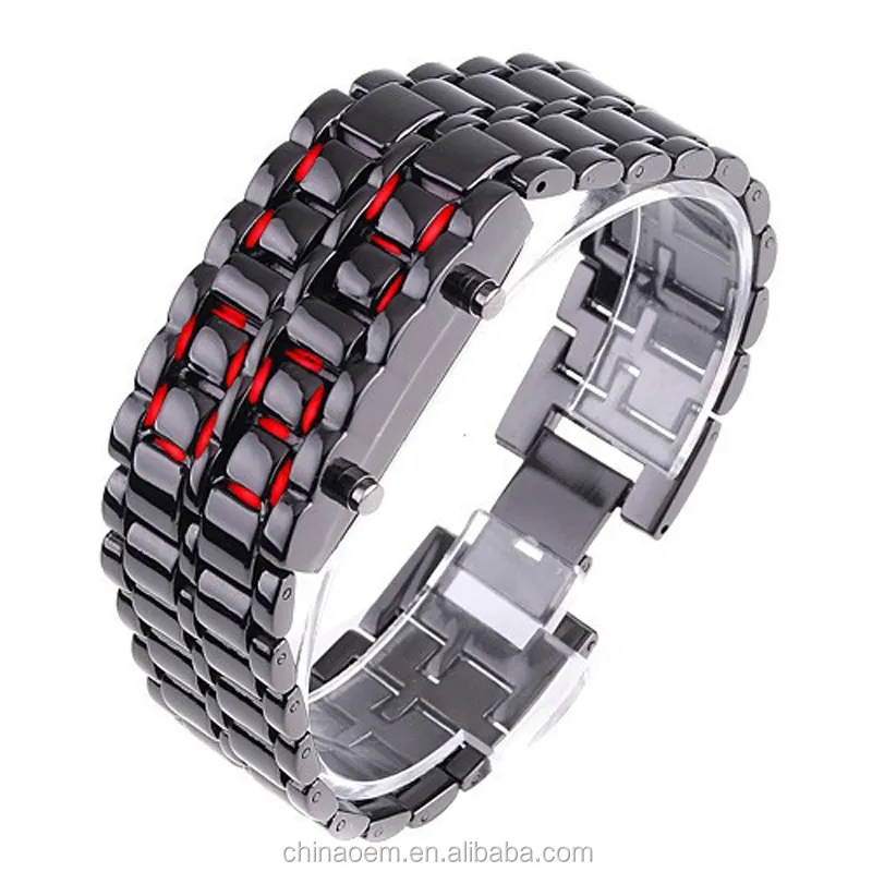 Creative Intelligence Couple Watches Bracelets lava LED Couple watches Wholesale