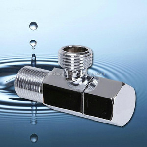 La válvula de ángulo de latón G1/2 Macho Hexagonal manejar Válvula de ángulo grifo de baño accesorios - Product Image 2