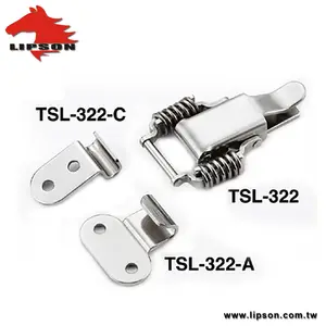 TSL-322-A loquet à bascule Clip de boîtier de verrouillage à compression Southco fermoir d'armoire en acier inoxydable loquet à ressort à pression industriel