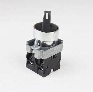 22mm 2/<span class=keywords><strong>3</strong></span> posición selector giratorio interruptor o bloqueo 1NO + 1NC dpst 10A 600 V - Product Image 1
