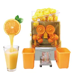 Exprimidor de naranjas comercial automático industrial