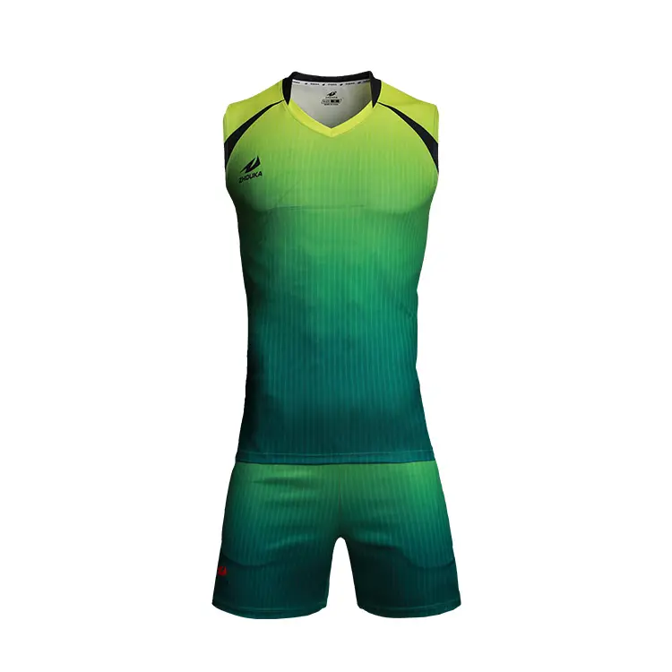 Groothandel Custom ontwerpen sportkleding mannen uniform mouwloze volleybal jersey