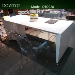 Glosa tabla de la oficina escritorio muebles de oficina fabricantes sólido superficie escritorio de oficina