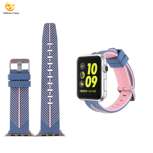 2017 nuevos productos calientes elegante silicona <span class=keywords><strong>banda</strong></span> de reloj para Apple Watch <span class=keywords><strong>banda</strong></span> Correa - Product Image 2