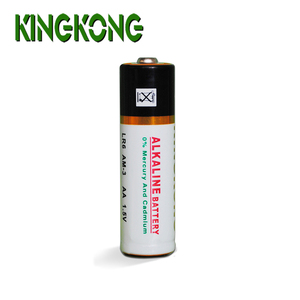 Kingkong LR6 NO.5 AA AM3 <span class=keywords><strong>1.5v</strong></span> Pile alcaline à cellules super sèches pour l'électronique grand public Prix des piles primaires haute performance