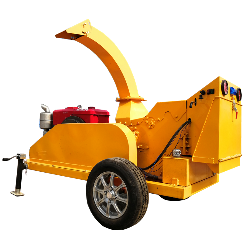 Горячая продажа одобренный CE 32 hp гидравлический дизельный двигатель промышленный деревянный chipper