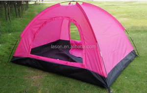 Tente de <span class=keywords><strong>camping</strong></span> pour 2 personnes, imperméable, à double couche, avec poteaux en fibre de verre, pour les loisirs en plein air - Product Image 3
