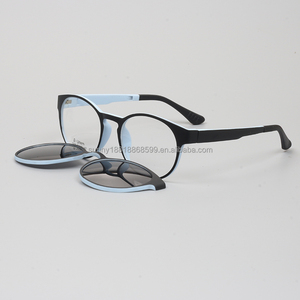 Kính Râm Thời Trang Và Khung Quang Tr90 Clip Trên Kính Mắt Kính Cận Thị Thay Đổi Logo Cho Khách Hàng Nam Nữ 6656 - Product Image 3