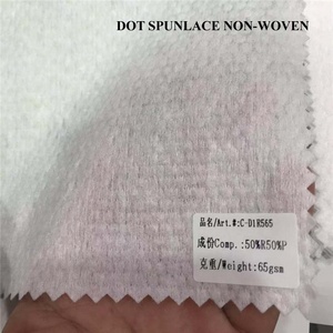 Big Dot/Micro Dot Hạt Ngọc Trai Hydrophilic Spunlace Khăn Spunlace Vải Không Dệt Rolls Lưới Phong Cách Chữ Thập Spunlace Không Dệt - Product Image 3