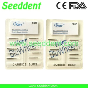Gốc Kerr Nha Khoa Cacbua Bur /Kerr BluWhite Chính Xác Cắt Cacbua - Product Image 2
