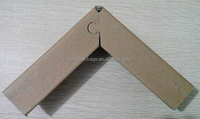 Protecteur d'angle de boîte en carton d'angle, en papier kraft, carton, plastique avec palette en bois selon demande, personnalisable CN;HEB WFKD