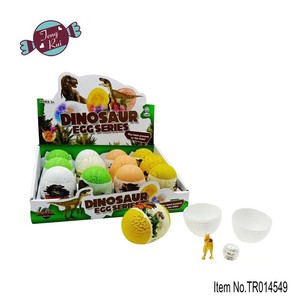 Nouveau jouet promotionnel en plastique certifié EN71, bonbons durs et bonbons gélifiés surprise œuf de <span class=keywords><strong>dinosaure</strong></span> avec lumière, vente chaude - Product Image 1