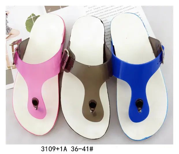 Yeni 2018 Plastik Sandalet Kadın PCU Flip Flop