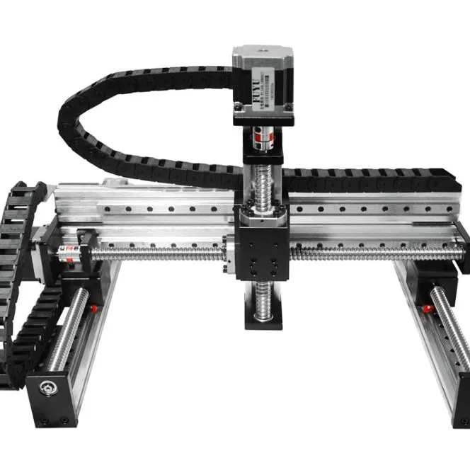 multi-axis ball screw linear motion gantry module cartesian robot