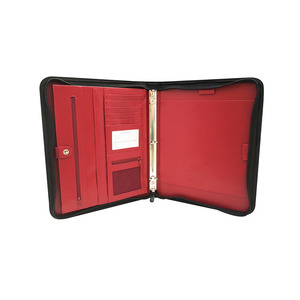 Nuevo Profesional cartera con cremallera maletín <span class=keywords><strong>ejecutivo</strong></span> con asas pu A4 tamaño cartera Cartera de cuero - Product Image 5