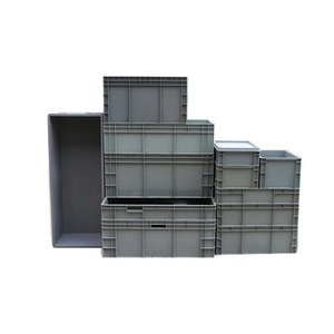 Heavy Duty Nestable Moving <strong>Crates</strong> Solid <strong>Plastic</strong> <strong>Stackable</strong> Turnover Storage Box Recyclable Heavy Duty <strong>Plastic</strong> Storage <strong>Crates</strong> - Product Image 3