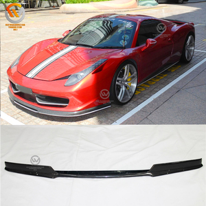 Auto Carbone Avant lip Splitter Kit Carrosserie Fit Pour 10-14 <span class=keywords><strong>Ferrari</strong></span> F458 Arrière Diffuseur Et Spoiler - Product Image 3