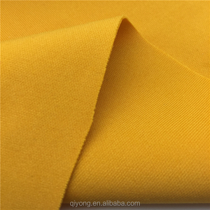 Shaoxing Tessuto Negozi di Lavoro A Maglia di Poliestere Spandex Scuba Lavorato A Maglia Tessuto Allungato per Indumenti Invernali - Product Image 3