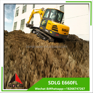 SDLG E660FL mini escavatore, sdlg 6 t piccolo escavatore idraulico prezzo, marca nuovo sdlg escavatore - Product Image 3