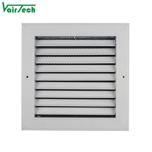Klima dekoratif metal duvar dönüş hava menfezi ızgarası alüminyum panjur çatı - Product Image 6