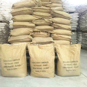 Carbonato de Manganeso Mn 44% MnCo3 Grado Alimenticio para Animales, Fertilizantes, Grado de Batería CAS 598-62-9 Polvo Marrón Claro China - Product Image 1